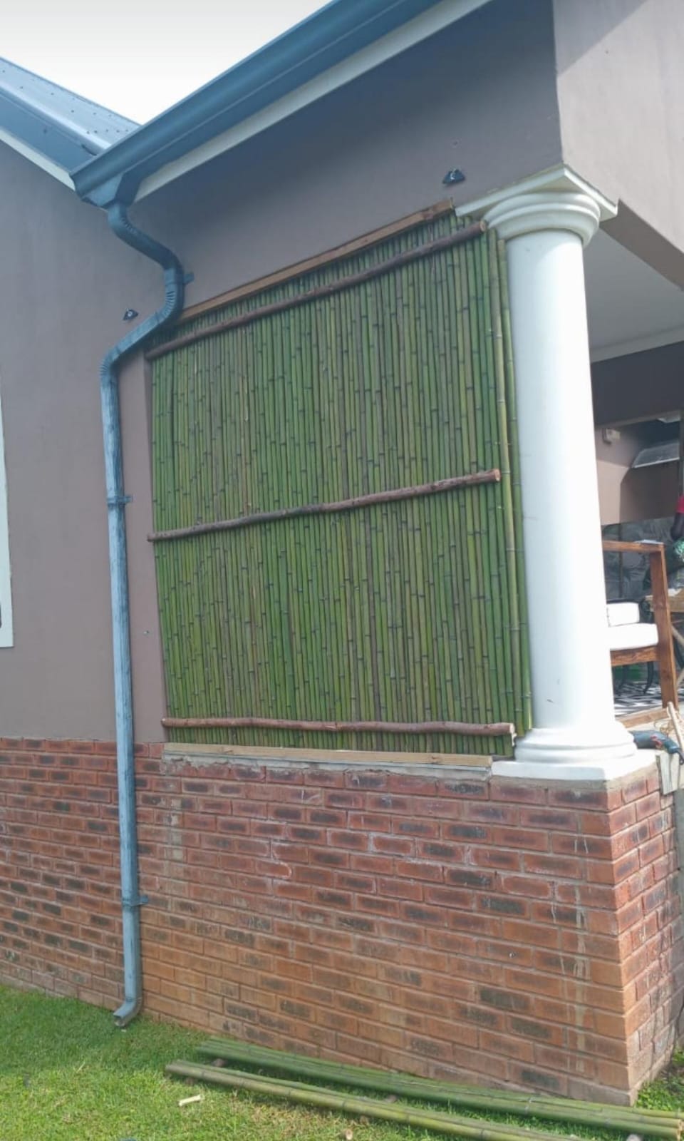 Bamboo garden screen PMB