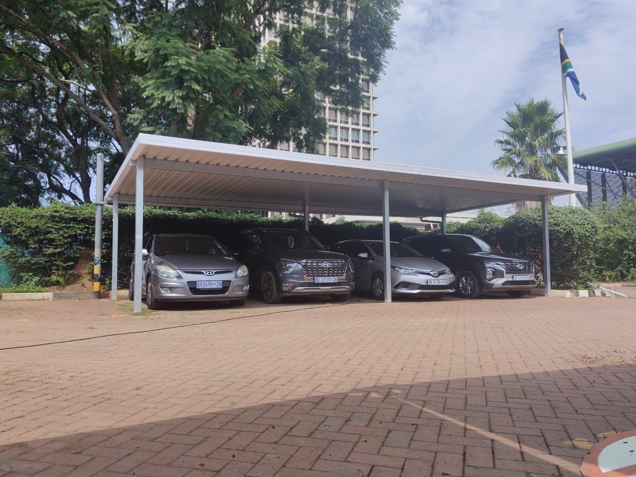 Steel carport Pietermaritzburg